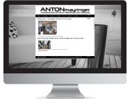 Webseitgestaltung Anton Mayringer Vasenmanufaktur